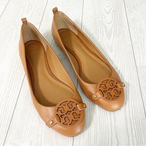 Tory Burch Gabriel Ballet Flat Brown